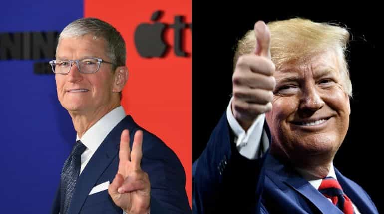 Trump-Cook meeting to culminate with visit to Apple factory Trump-Cook meeting to culminate with visit to Apple factory