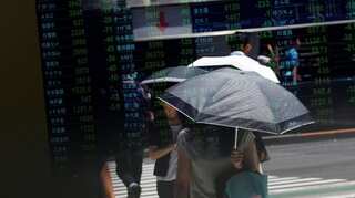 Flare-up of Sino-US tensions over Hong Kong knocks world shares off 22-month high