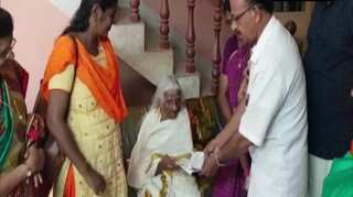 105-year-old grandmother appears for Class 4 school exam in Kerala