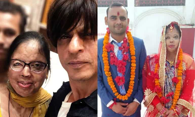 Shah Rukh Khan sends love to acid attack survivor Anupama on her wedding Shah Rukh Khan sends love to acid attack survivor Anupama on her wedding