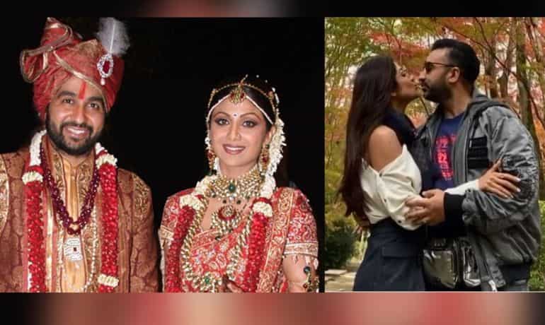 Shilpa Shetty shares kiss with her 'cookie' Raj Kundra on 10th wedding anniversary in Japan Shilpa Shetty shares kiss with her 'cookie' Raj Kundra on 10th wedding anniversary in Japan