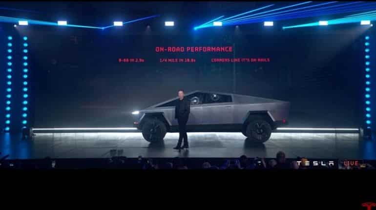 Tesla unveils first-ever electric pickup truck