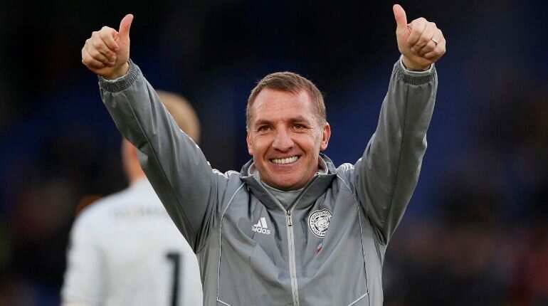 Rodgers hails 'phenomenal' Iheanacho as Leicester close in on top four
