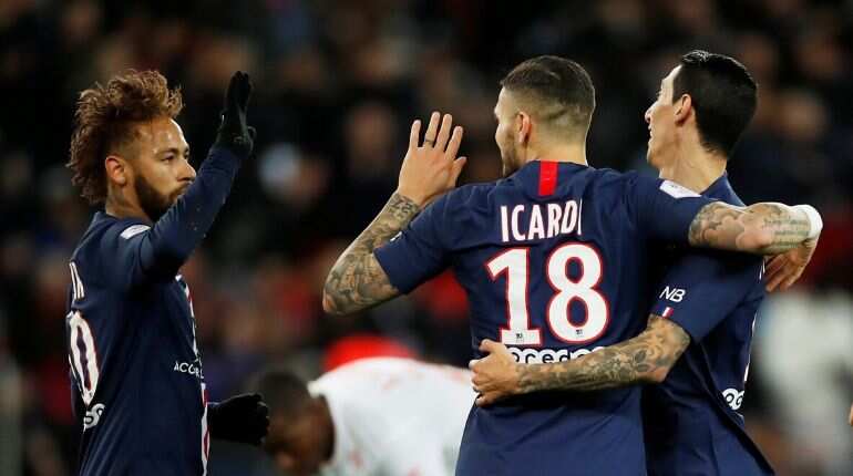 Ligue 1: Icardi, Di Maria hand PSG victory on Neymar's latest return