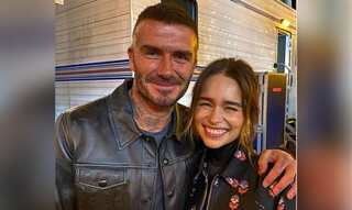 David Beckham star struck after encounter with Mother of Dragons Emilia Clarke