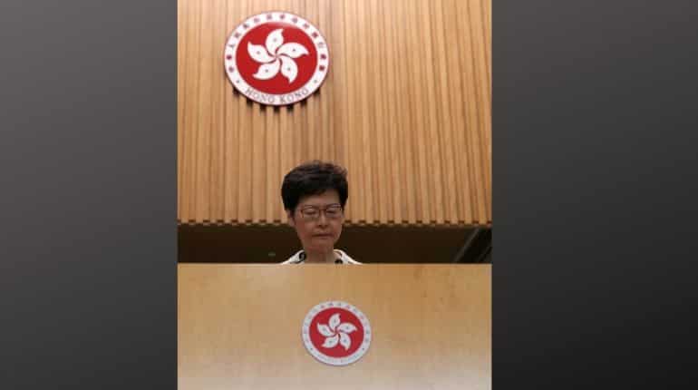 Hong Kong: Carrie Lam thanks residents for 'orderly voting' after district elections, acknowledges 'voter unhappiness' Hong Kong: Carrie Lam thanks residents for 'orderly voting' after district elections, acknowledges 'voter unhappiness'