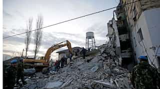 Six dead, buildings down as strongest tremor in decades rocks Albania