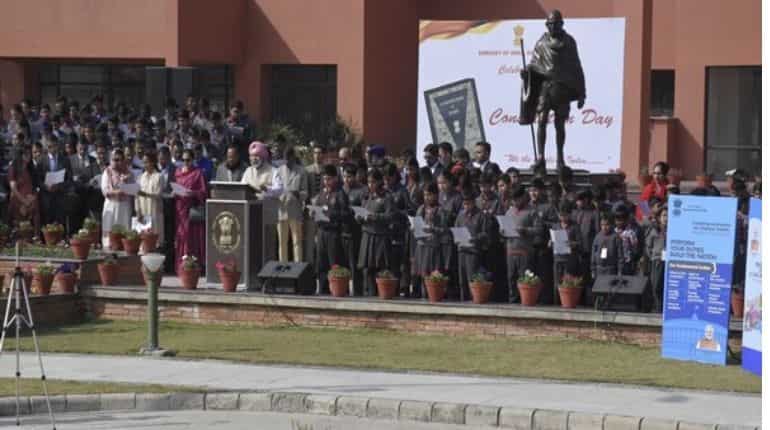 Indian Mission in Nepal marks 70 years of Indian Constitution's promulgation Indian Mission in Nepal marks 70 years of Indian Constitution's promulgation