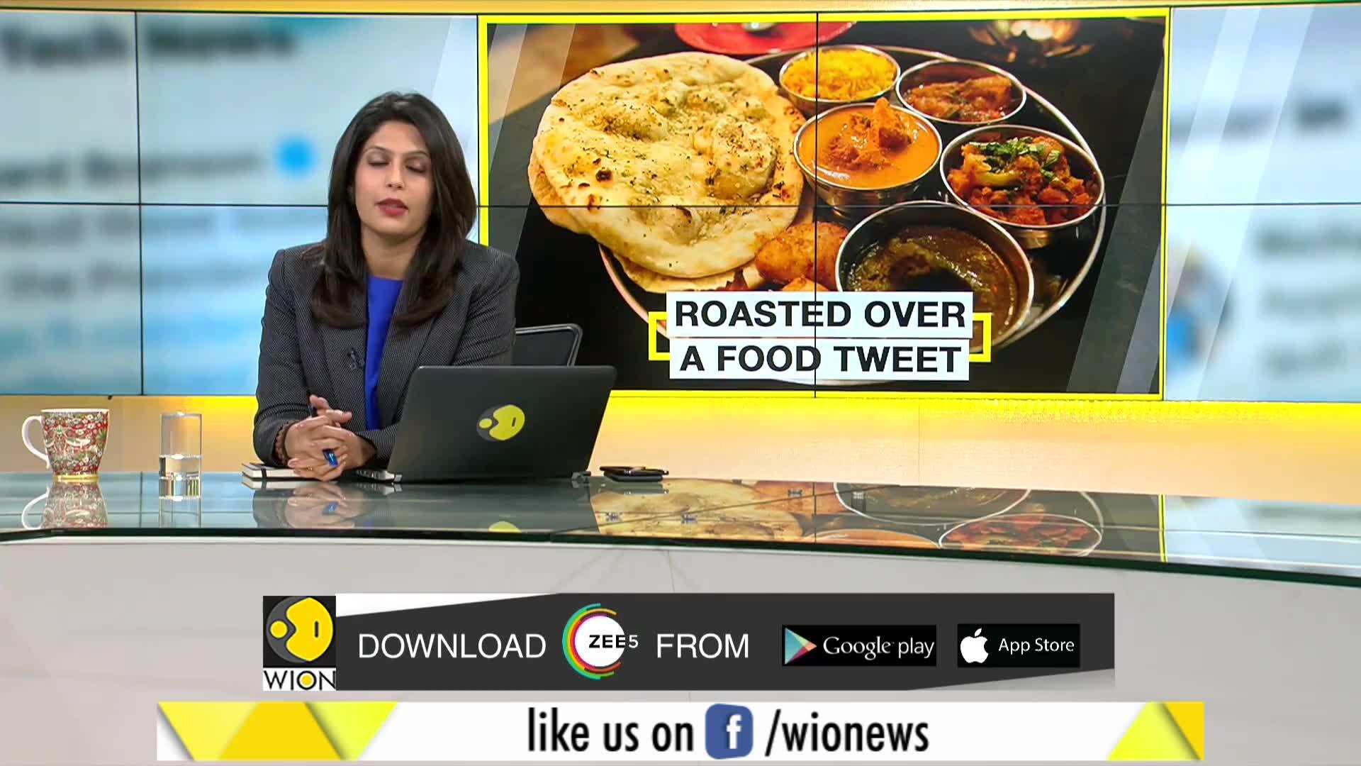 Gravitas Terrible Indian Food Tweet Sparks Row World News Gravitas Terrible Indian Food Tweet Sparks Row World News