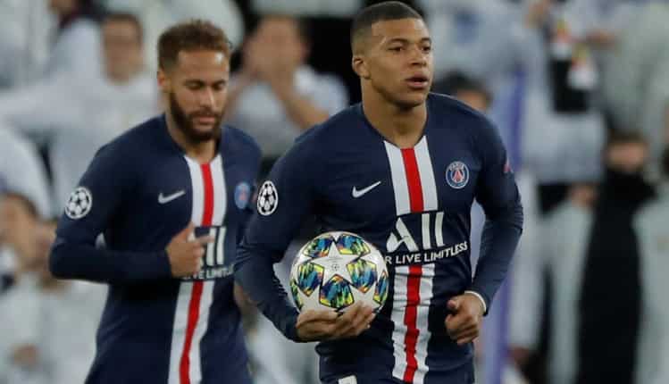 Champions League: Mbappe stars as PSG snatch draw against Real Madrid