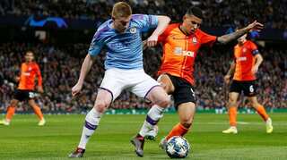 Champions League: Manchester City secure top 16 berth despite draw with Shakhtar Donetsk