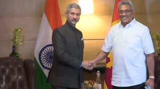 Sri Lanka President Gotabaya Rajapaksa meets external affairs minister S Jaishankar