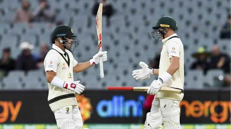 Dangerous David Warner frustrates Pakistan in second Test, Rain delays play Dangerous David Warner frustrates Pakistan in second Test, Rain delays play