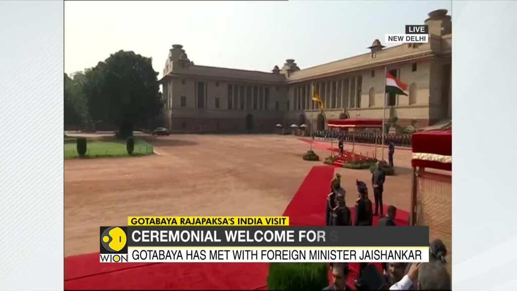 'Thank you for your warm welcome India' tweets Sri Lankan President Gotabaya Rajapaksa