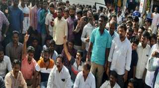 Telangana: Locals protest over rape, murder of veterinary doctor