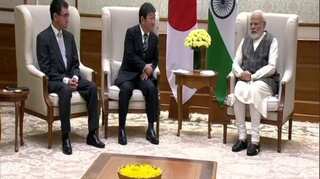 PM Modi holds talks with Japanese ministers on improving strategic ties