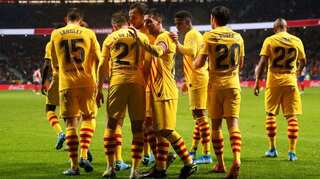 La Liga: Lionel Messi sinks Atletico as Barcelona return to the top