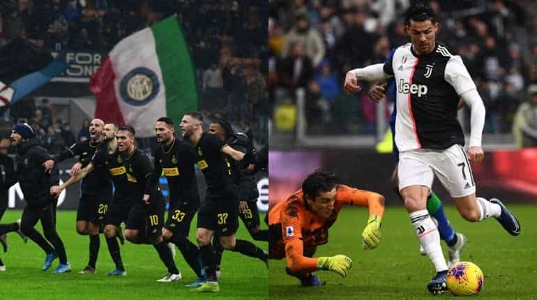 Martinez fires Inter top of Serie A as Juventus slip up