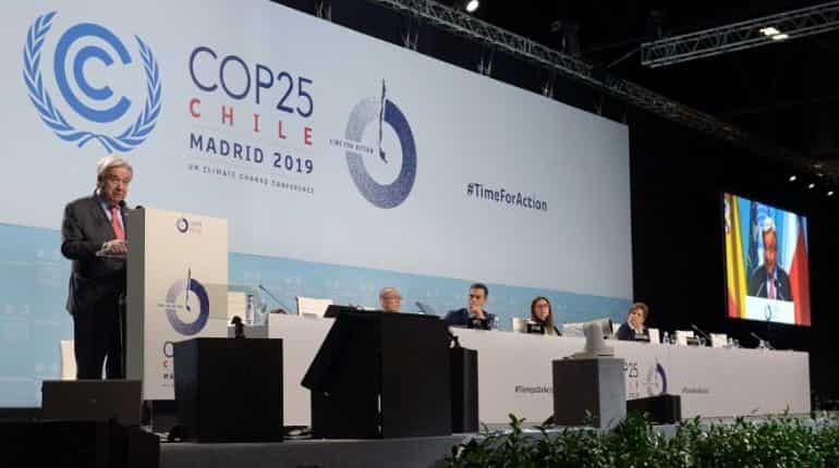 Choose hope or climate surrender: UN chief at climate change conference in Madrid Choose hope or climate surrender: UN chief at climate change conference in Madrid