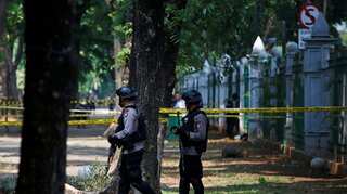 Indonesia: Two hurt in suspected grenade blast near presidential palace