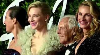 Rihanna, ASAP Rocky, Julia Roberts among stars at British Fashion Awards