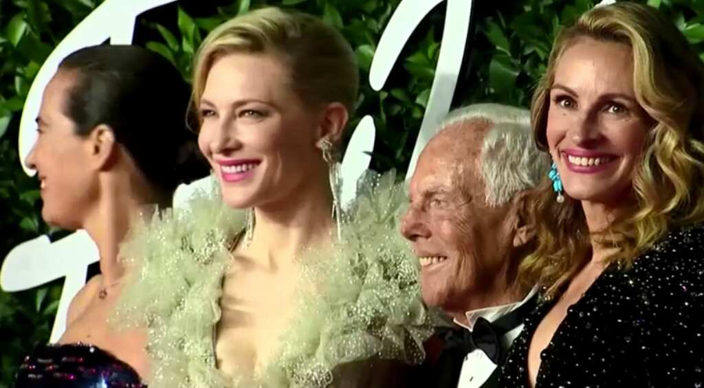 Rihanna, ASAP Rocky, Julia Roberts among stars at British Fashion Awards