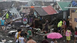 One killed, over two lakh evacuated as Typhoon Kammuri pounds Philippines, closes Manila airport