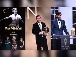 Lionel Messi receives his sixth Ballon d'Or, Megan Rapinoe bags women's award
