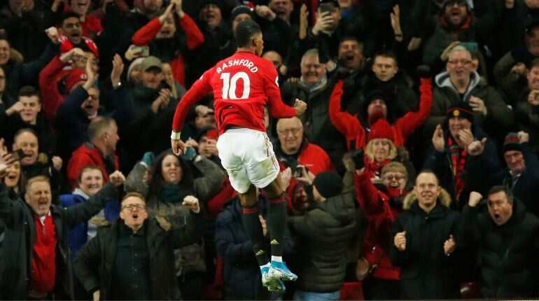 Premier League: Rashford double as United spoil Mourinho's return
