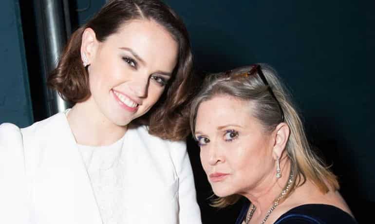 Daisy Ridley opens up on filming 'Star Wars: The Rise of Skywalker' after Carrie Fisher's death