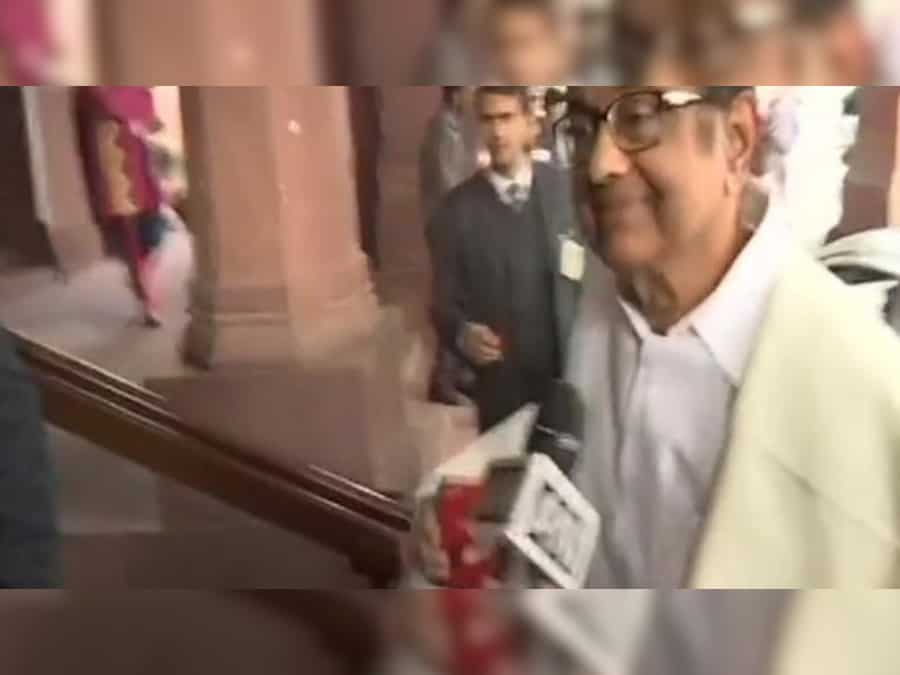 P Chidambaram reaches Parliament day after bail grant