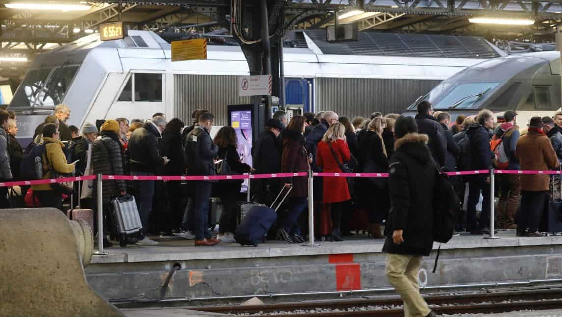 March from Gare du Nord to Place de la Nation