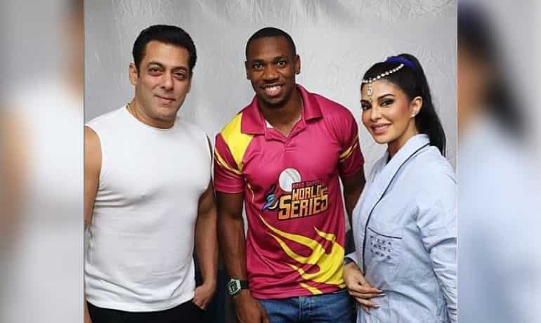 Ace sprinter Yohan Blake meets Salman Khan, Jacqueline Fernandez during maiden trip to India