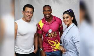Ace sprinter Yohan Blake meets Salman Khan, Jacqueline Fernandez during maiden trip to India