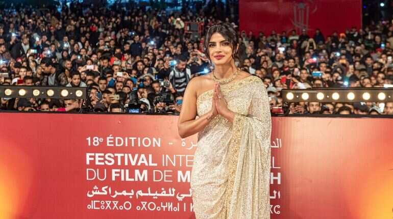 Priyanka Chopra: Honored and proud to be recognised at the Marrakesh Film Festival Priyanka Chopra: Honored and proud to be recognised at the Marrakesh Film Festival