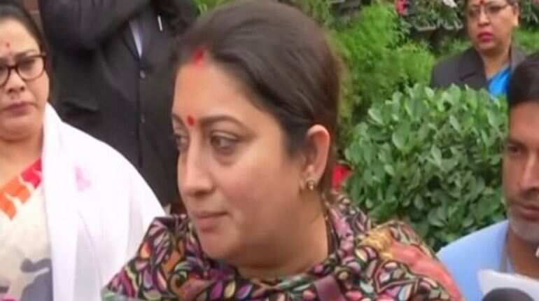 I am saddened: Smriti Irani on Congress MP's alleged misbehaviour in Lok Sabha I am saddened: Smriti Irani on Congress MP's alleged misbehaviour in Lok Sabha