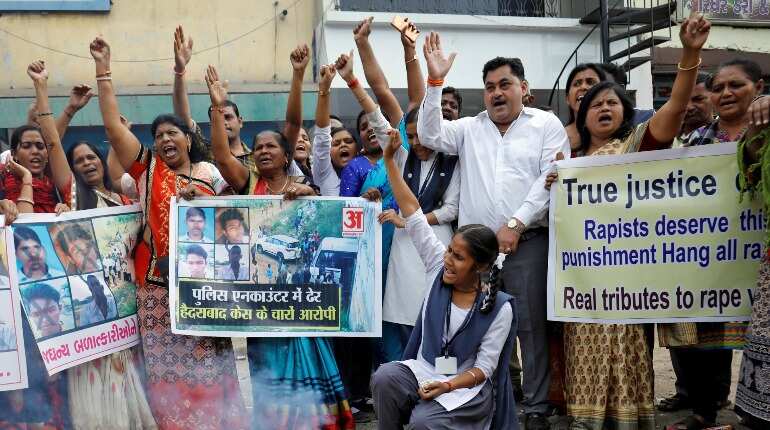 Justice is delivered: Father of Hyderabad gangrape victim on encounter of four accused Justice is delivered: Father of Hyderabad gangrape victim on encounter of four accused