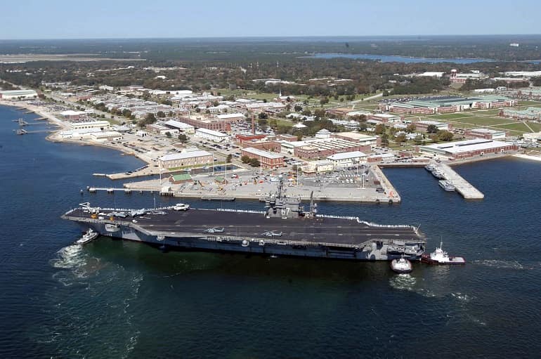 Saudi airman in US for training suspected in deadly shooting at Florida naval base