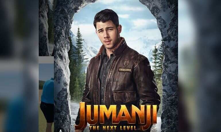 Nick Jonas shares jaw-dropping motion poster of 'Jumanji: The Next Level' Nick Jonas shares jaw-dropping motion poster of 'Jumanji: The Next Level'