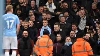 Man arrested for making racial gestures during Manchester derby