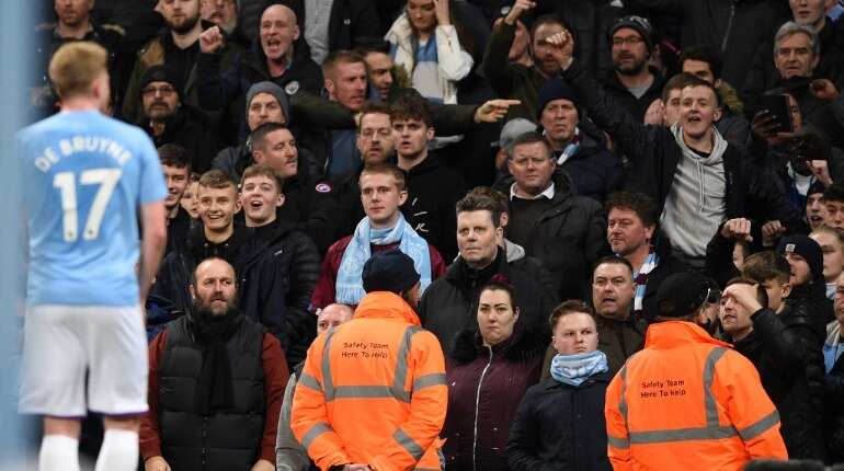 Man arrested for making racial gestures during Manchester derby