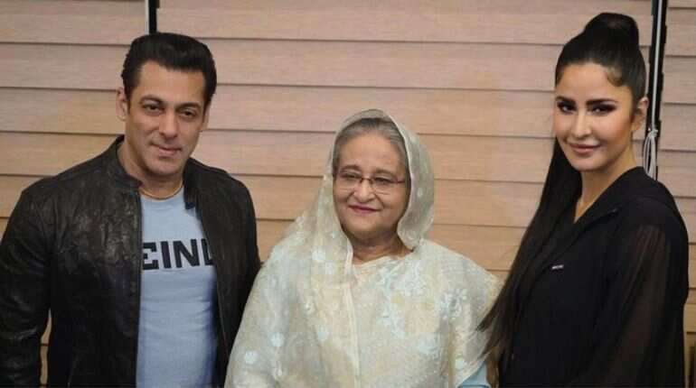 Salman Khan, Katrina Kaif meet Bangladesh PM Sheikh Hasina
