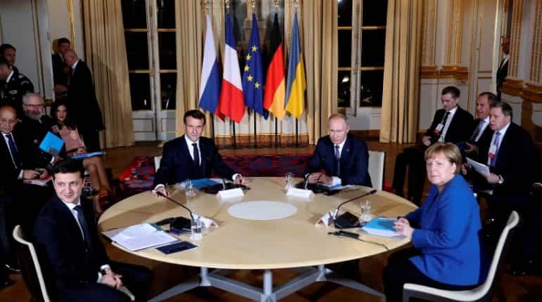 Putin, Zelensky meet at Paris Summit amid push to end Ukraine war Putin, Zelensky meet at Paris Summit amid push to end Ukraine war