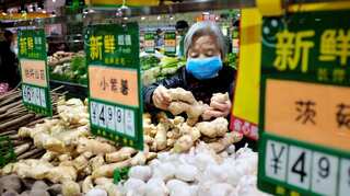 China's consumer inflation at eight-year high, but PPI stuck in the red