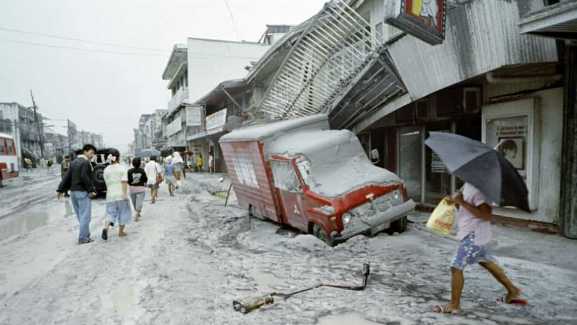 1995: Mount Pinatubo (The Philippines)