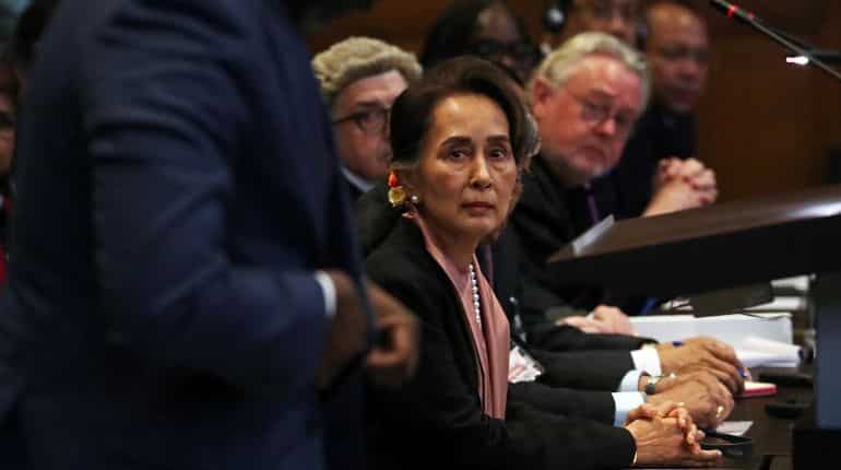 Myanmar's Suu Kyi told to 'stop the genocide' in United Nations court over Rohingya crisis