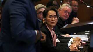 Myanmar's Suu Kyi told to 'stop the genocide' in United Nations court over Rohingya crisis