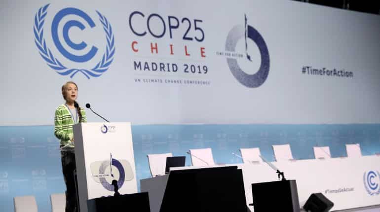 Climate activist Greta Thunberg accuses politicians of 'polishing' their image