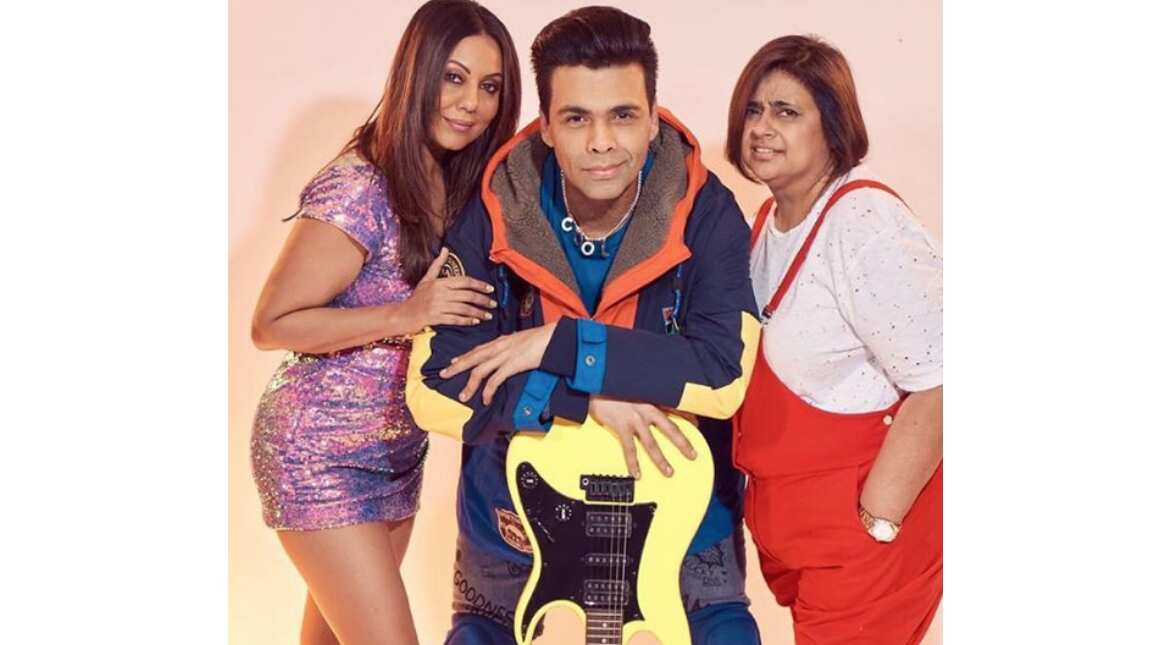 Karan Johar, Gauri Khan recreate 'Kuch Kuch Hota Hai' iconic poster but where is Shah Rukh Khan? Karan Johar, Gauri Khan recreate 'Kuch Kuch Hota Hai' iconic poster but where is Shah Rukh Khan?