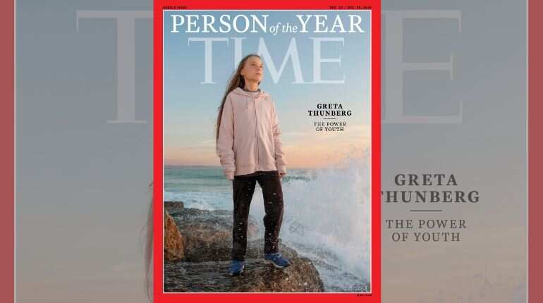 'The power of youth': Greta Thunberg named Time magazine's Person of the Year